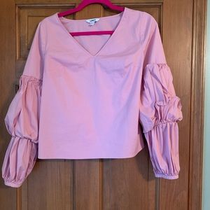Express blouse with balloon sleeves